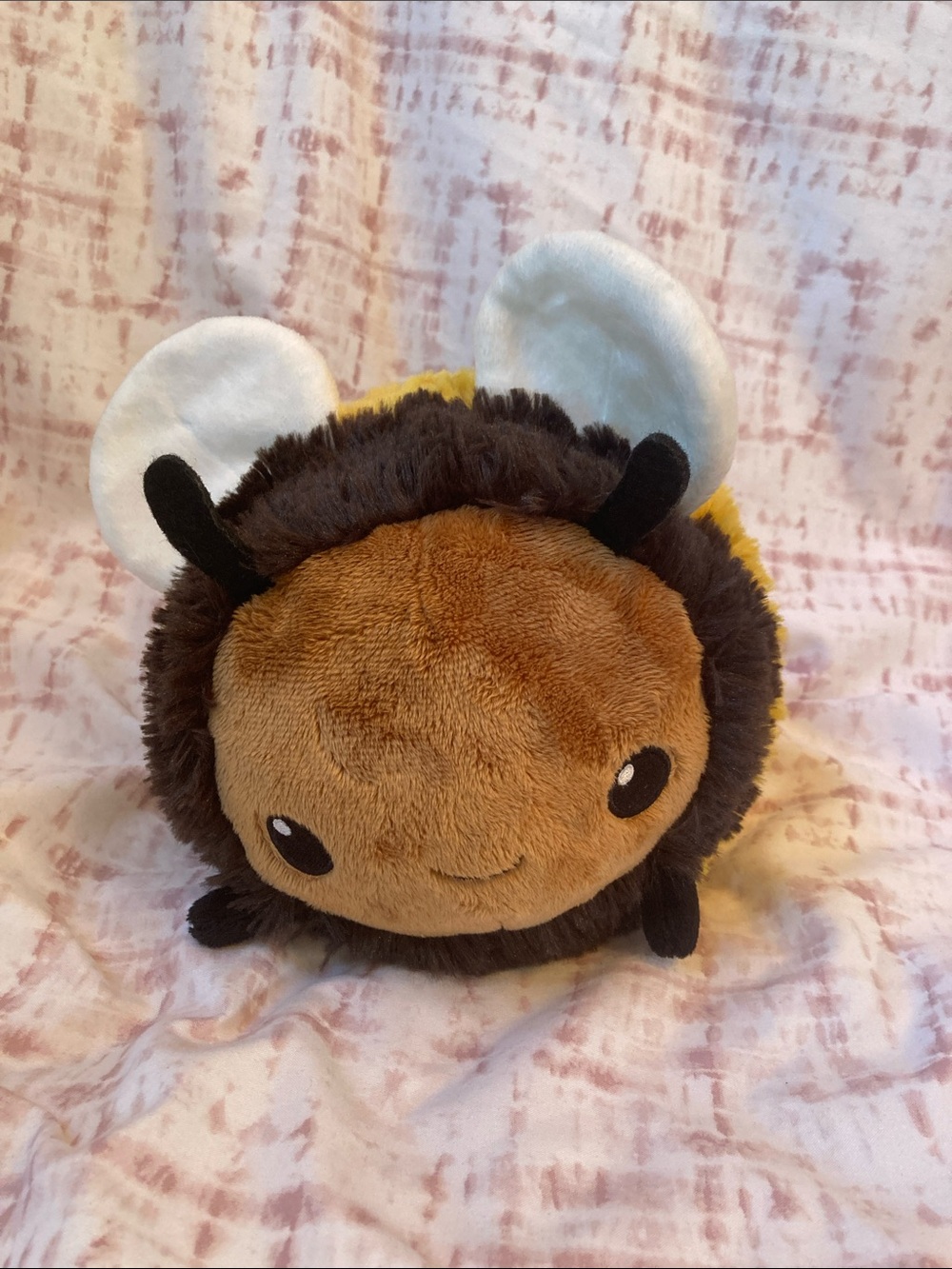 Squishable Fuzzy Bumble Bee Plush Stuffed Animal 9"